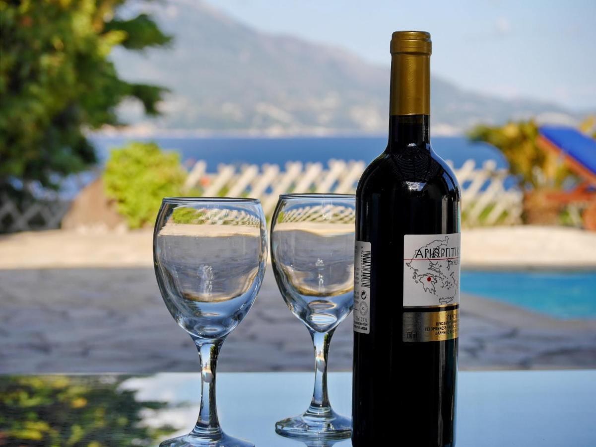 Villa Afroditi, Spartia, Kefalonia Livathos  Exterior foto