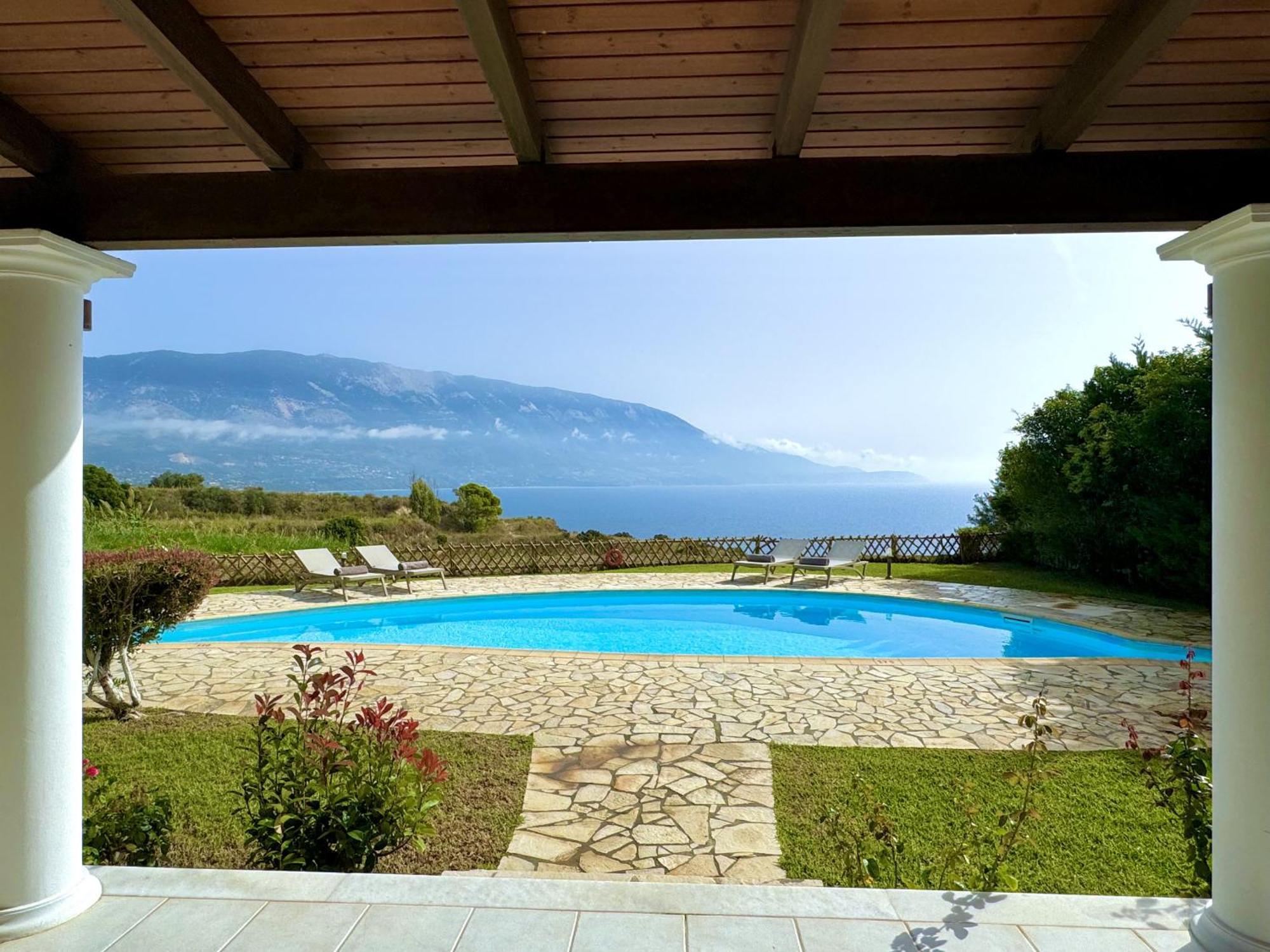 Villa Afroditi, Spartia, Kefalonia Livathos  Exterior foto